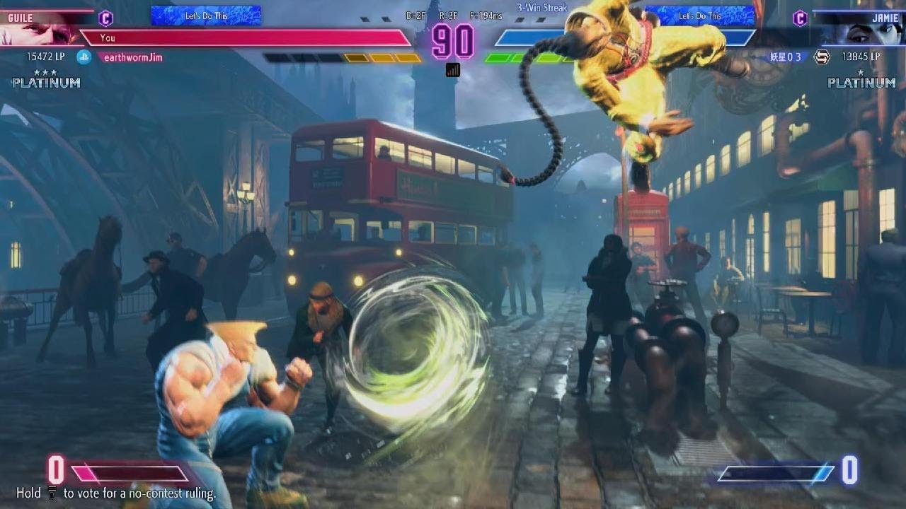 SF6 - earthwormJim (Guile) vs ###03 (Jamie)