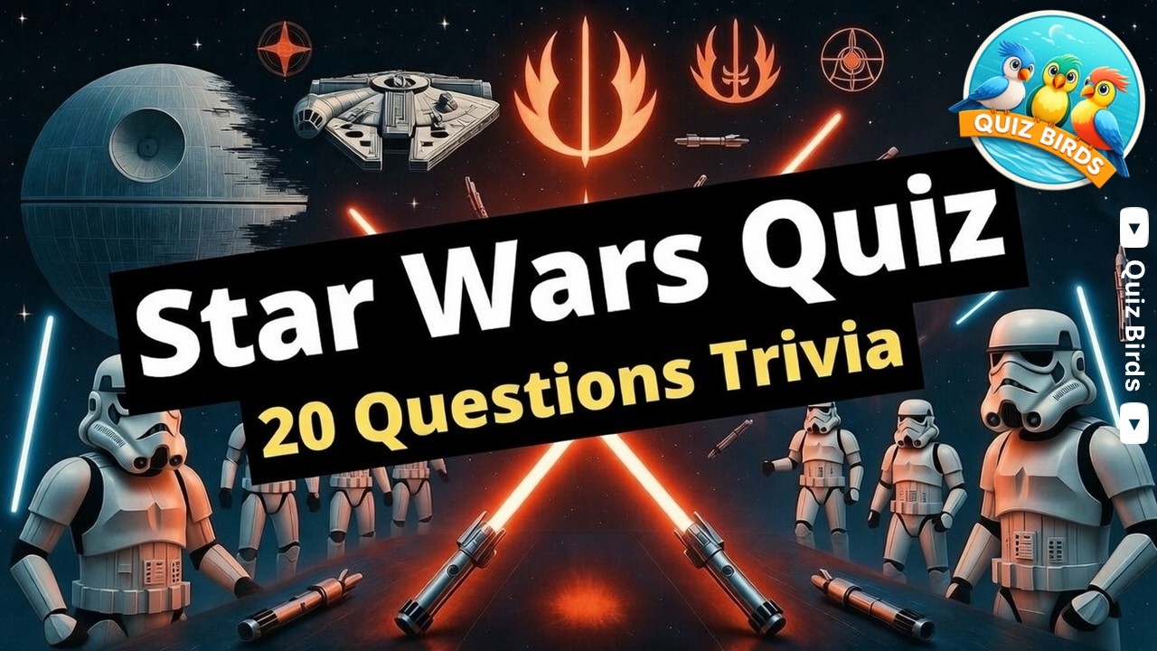 Star Wars Quiz - Star Wars Trivia With 20 Questions #starwars #quiz