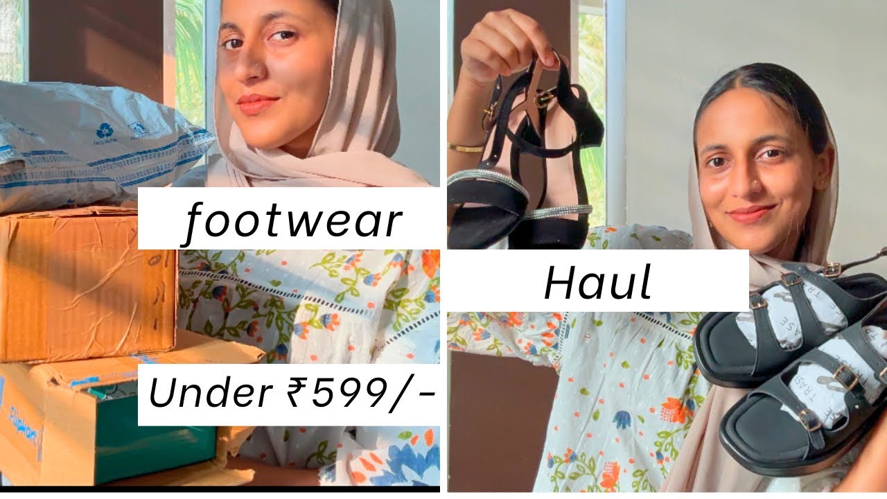 Eid Footwear Haul Under ₹599 ✨ Budget Friendly & Stylish |flipkart 🔥