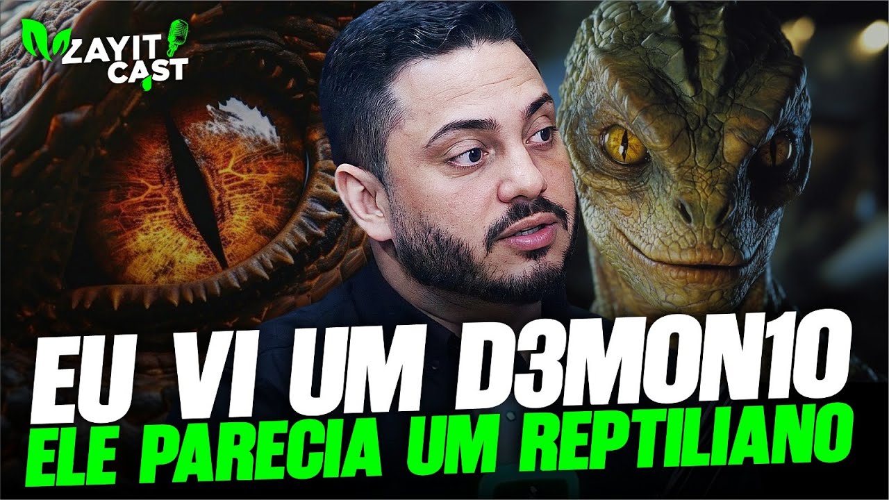 Tive uma visão perturbadora que parecia reptiliana!