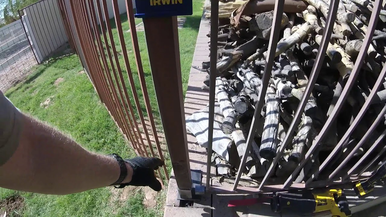 How To Repair Corroded Steel Tube Fence Posts