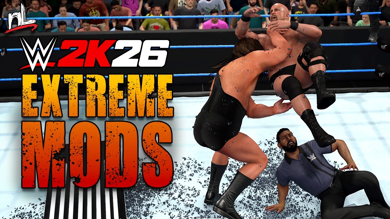 Использую ЭКСТРЕМАЛЬНЫЕ моды в WWE 2K26!