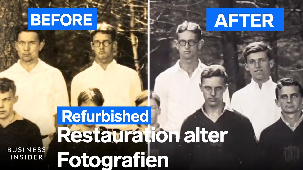 Alte Fotografie erneuert: 90 Jahre im Blickpunkt der Restaurierun