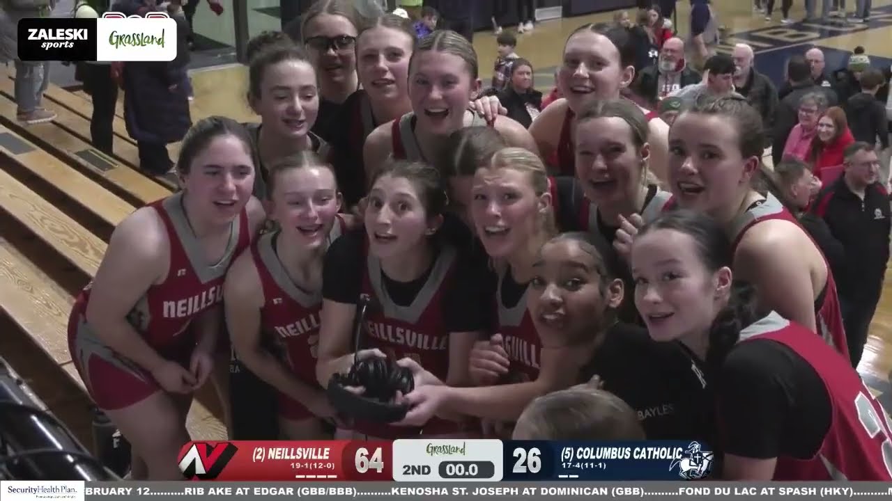Neillsville Warriors at Columbus Catholic Dons | 2026 WIAA Girls Basketball | Zaleski Sports