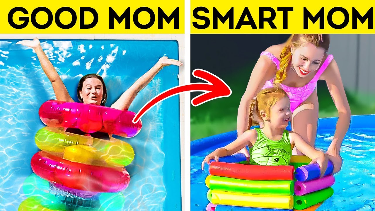Bright Summertime Memories 🌴🍹 Pool Party ideas, Hacks for parents
