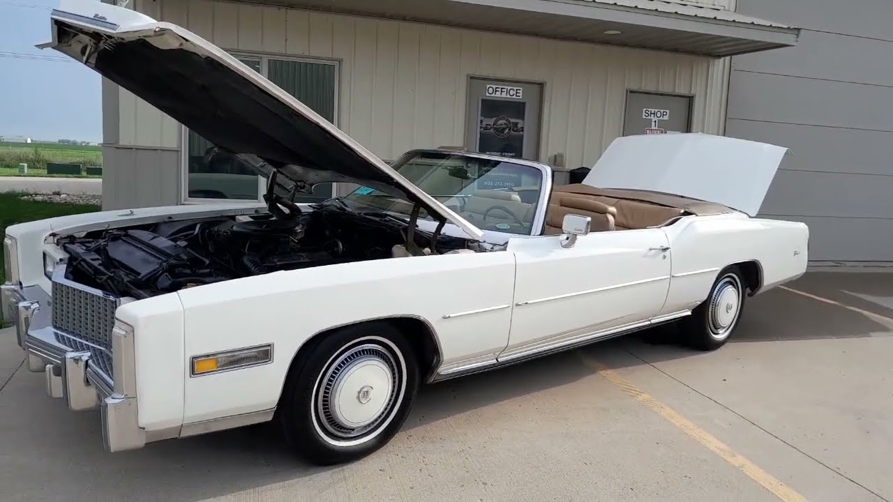 1976 Cadillac Eldorado Convertible for Sale #605-213-3100