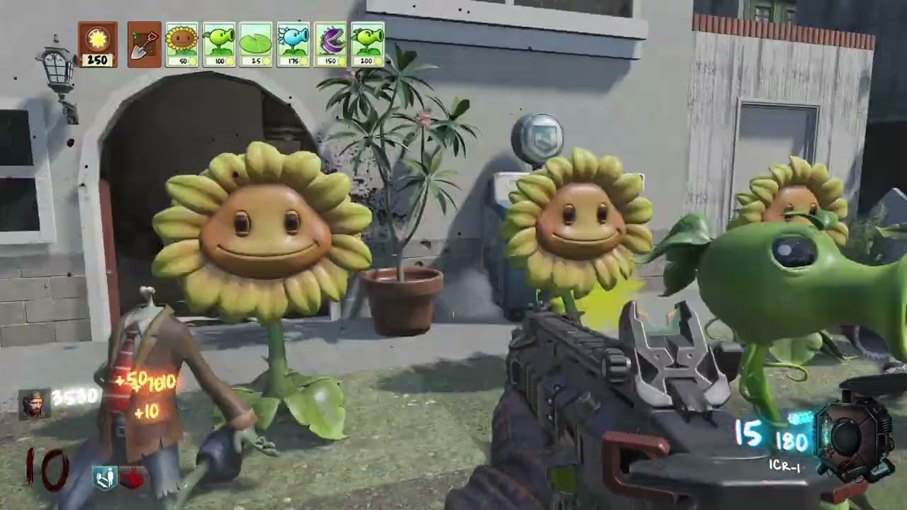 Call of Duty Black Ops 3 Custom Zombies Plants Vs Zombies (No Commentary)