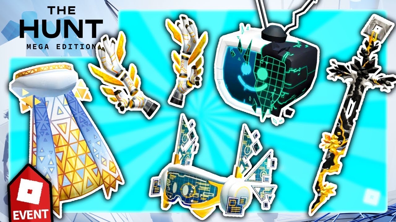 Как получить все предметы в Roblox The Hunt: MEGA EDITION EVENT!! *БЕСПЛАТНЫЕ UGC-предметы*