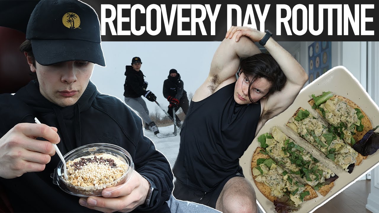 DAY IN THE LIFE ON A REST DAY (Diet + Mobility Routine)