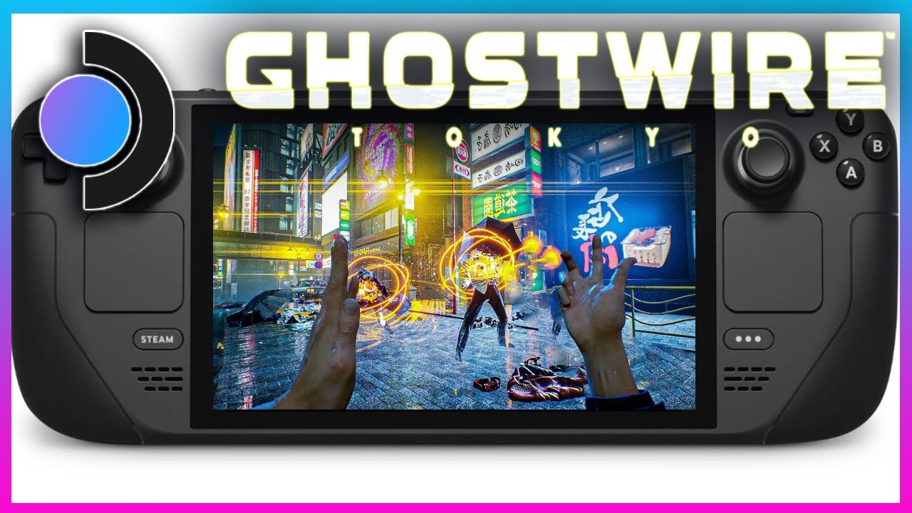 Ghostwire Tokyo Steam Deck Gameplay