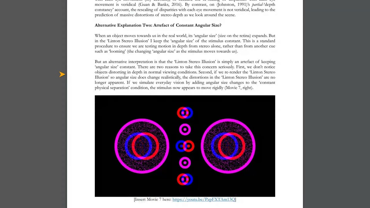 How Your Brain Sees 3D: The Linton Stereo Illusion