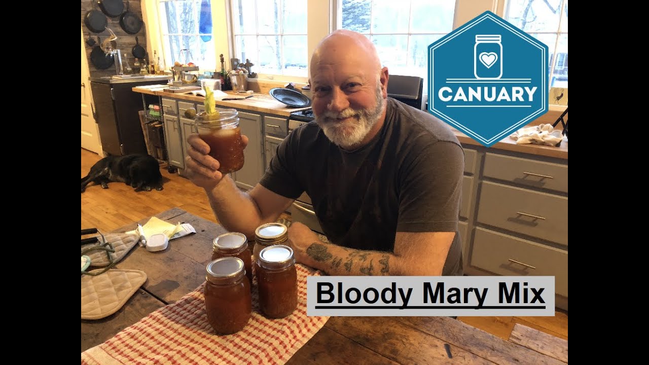Canuary | Смесь для коктейля «Кровавая Мэри» – консервирование методом водяной бани