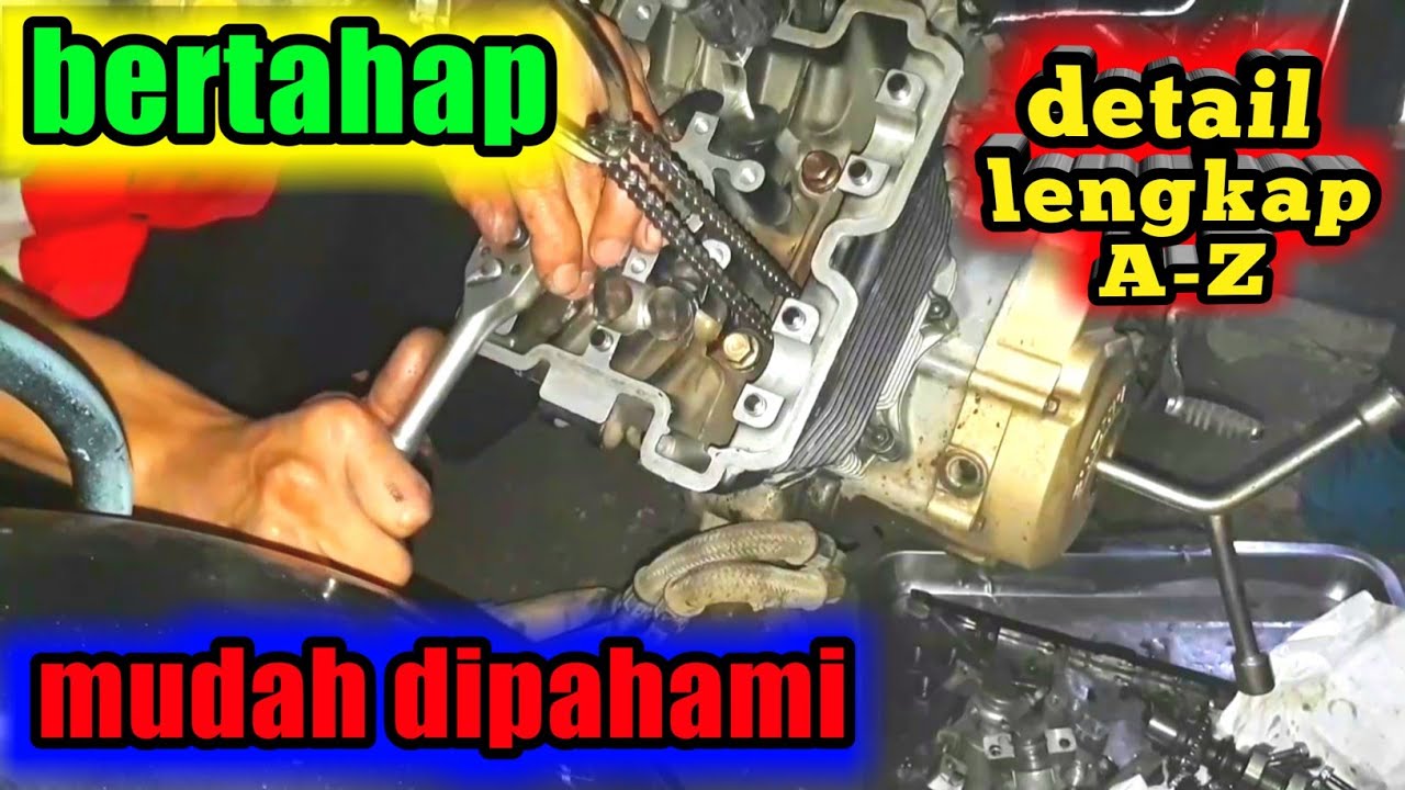 bongkar blok - head mesin satria fu !!! mengatasi satria fu ngebul !!!
detail lengkap (A-Z)