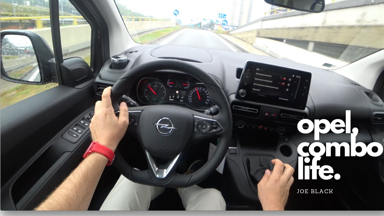 2019 Opel COMBO Life 1.5 diesel 102 HP  | 4K POV Test Drive #107 Joe Black