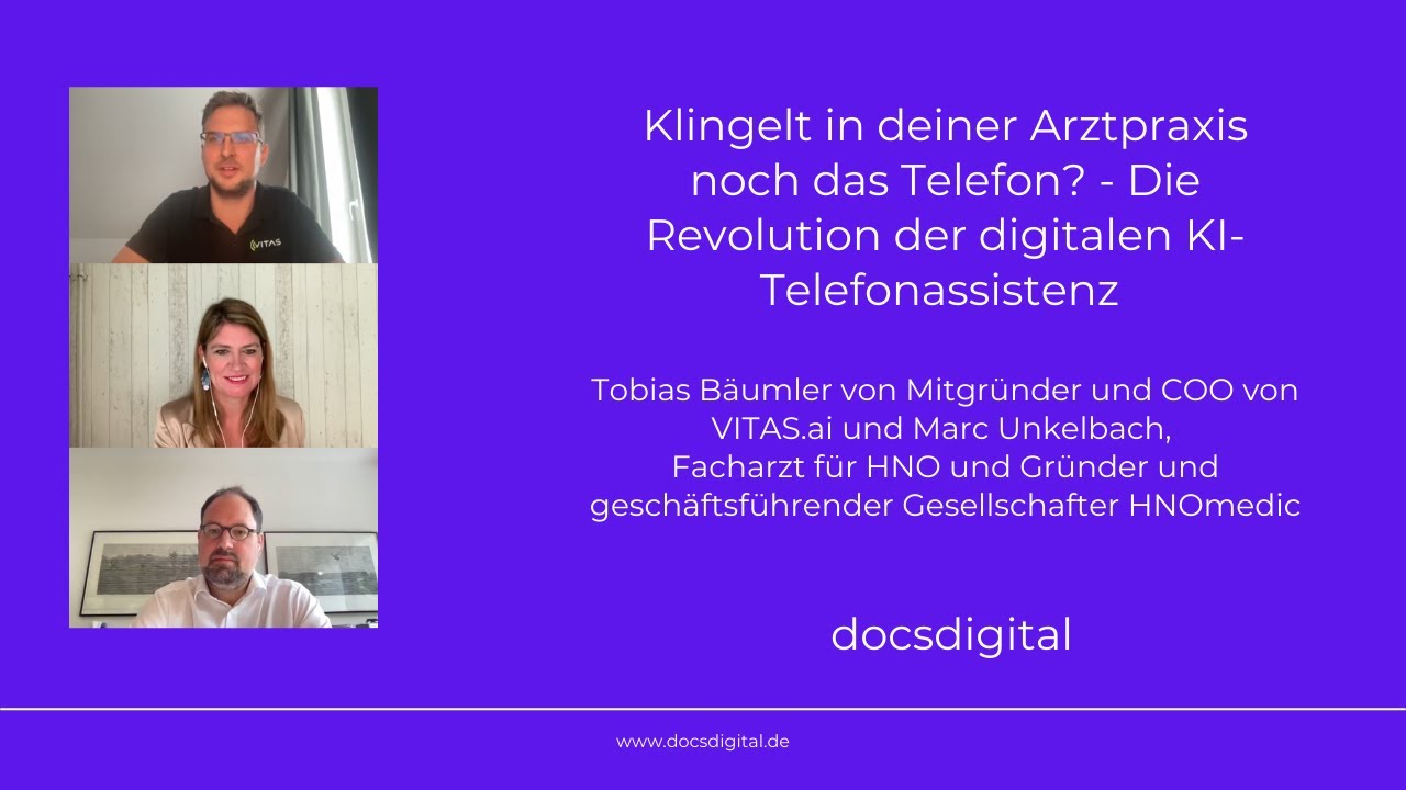 Klingelt in deiner Arztpraxis noch das Telefon? - Die Revolution der digitalen KI-Telefonassistenz