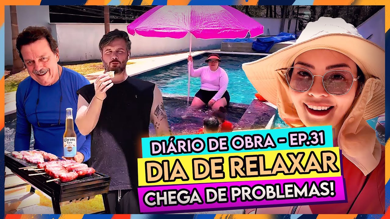 Instala&ccedil;&atilde;o do BOX, Mudan&ccedil;a e ACIDENTE! 😱 | Churrasco na Piscina e Mais - ✨ #DIARIODAOBRA31 🏠🧱