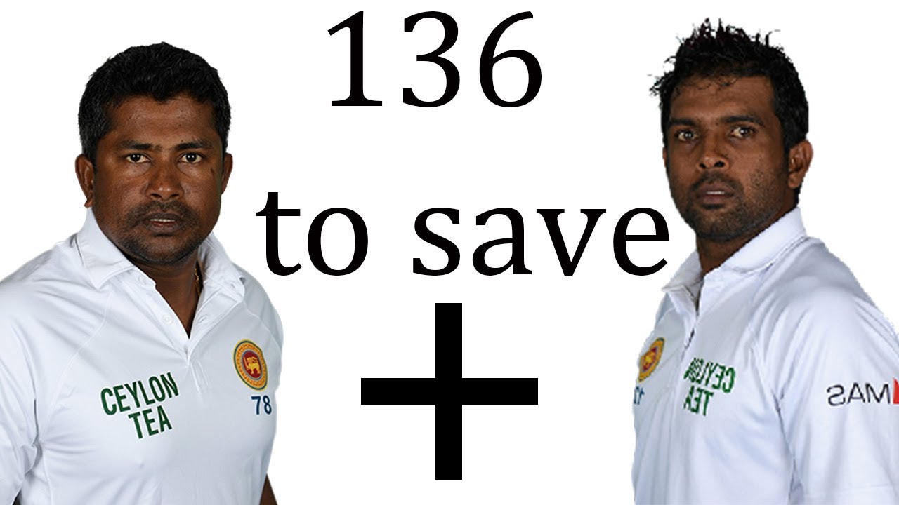 Rangana Herath and Dilruwan fight for 136 Runs