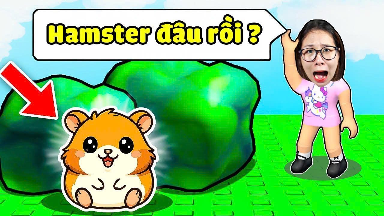 Ốc TV đi tìm tất cả các loại chuột Hamster độc lạ trong Roblox