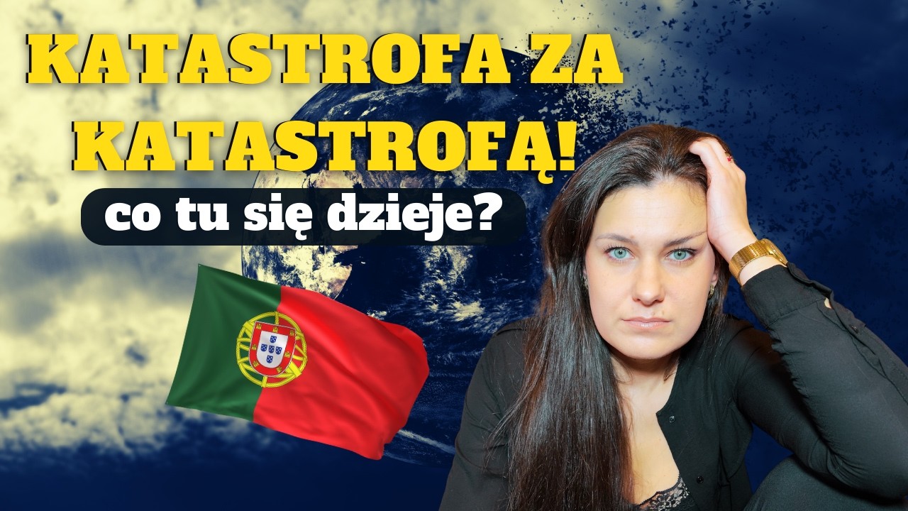 Portugalia na krawędzi ⚠️ Blackout, pożary i huragany niszczą kraj! Co dalej? Polka w Portugalii