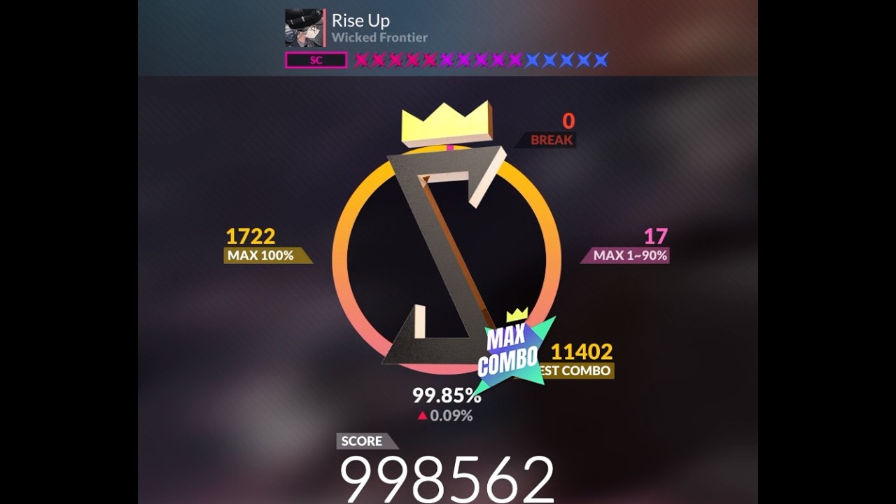Rise Up 8B SC 15✦ [DJMAX RESPECT V]