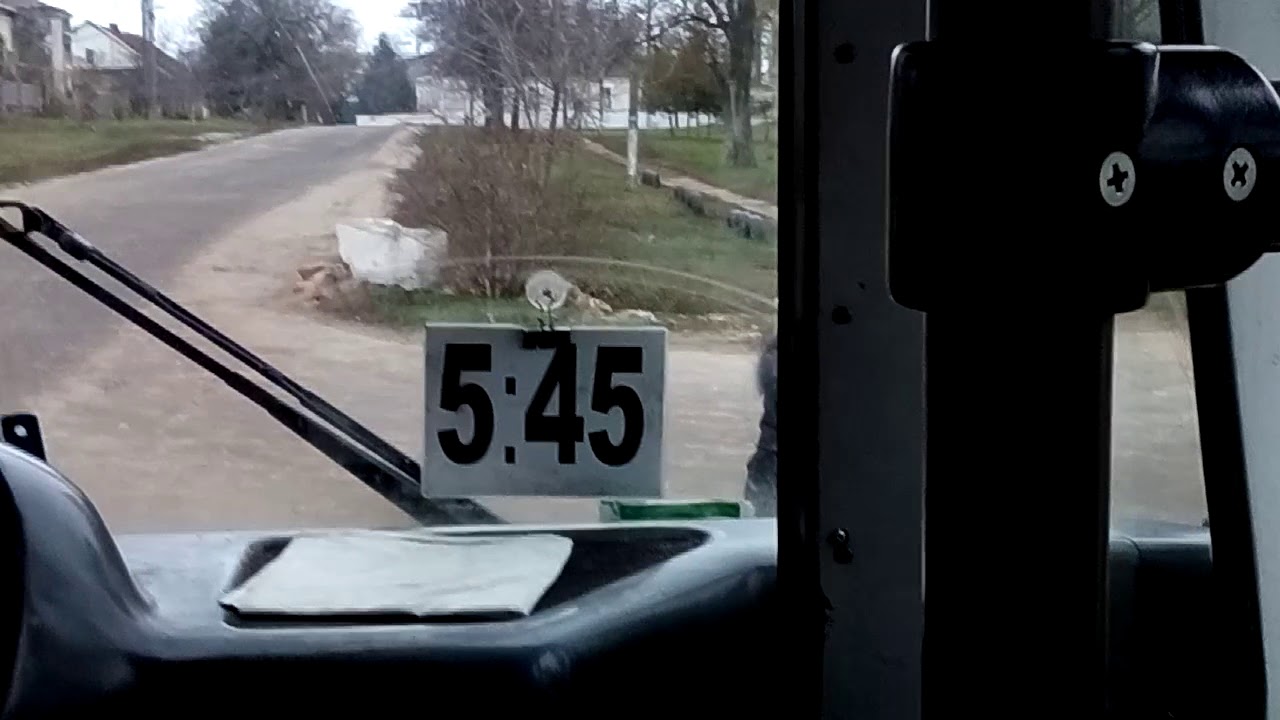 Дорога в военный городок ЛИМАНСКОЕ.(2017)