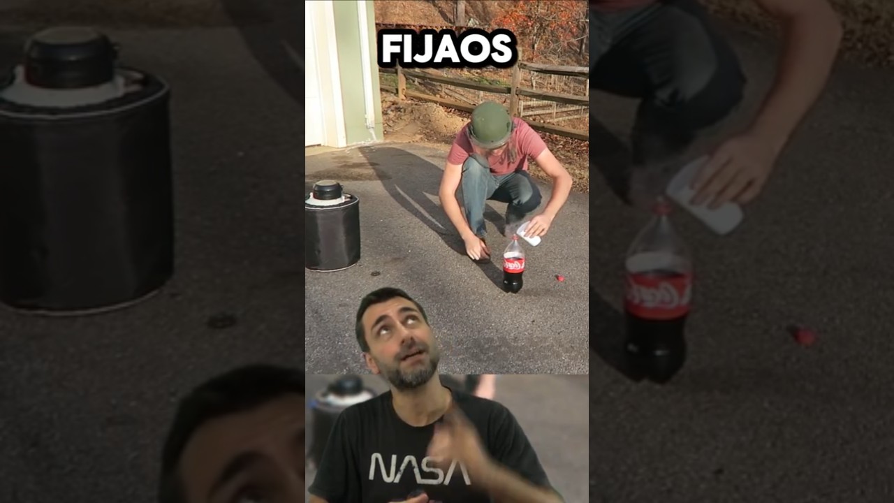 NUNCA Mezcles COCA COLA con NITR&Oacute;GENO L&Iacute;QUIDO