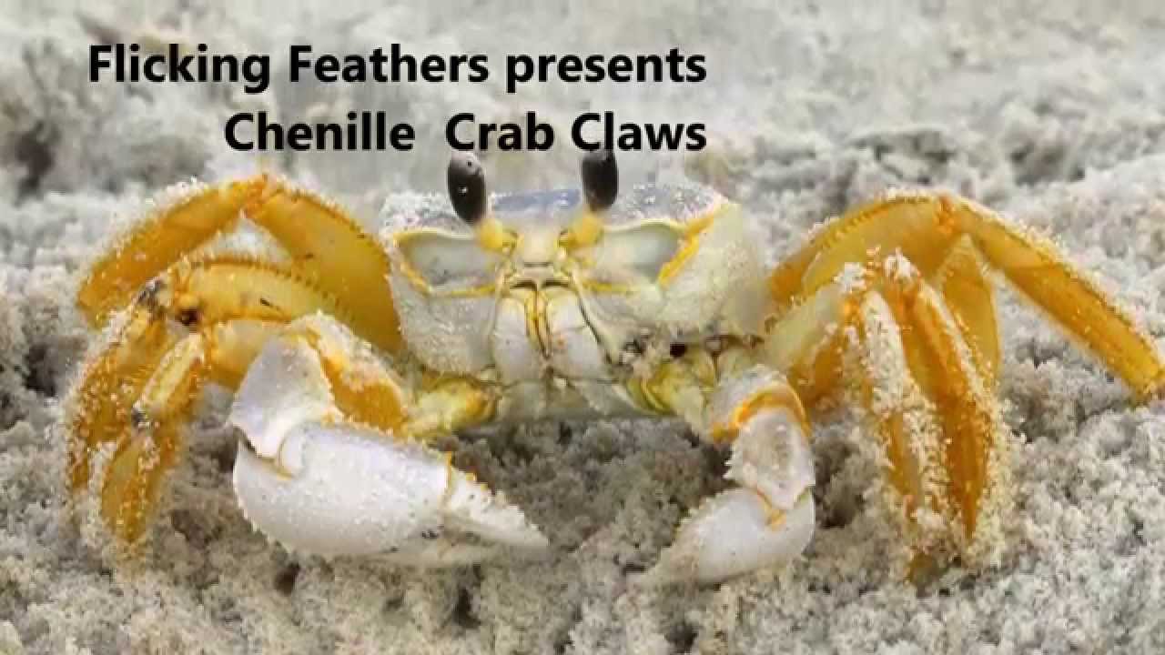 chenille crab claws
