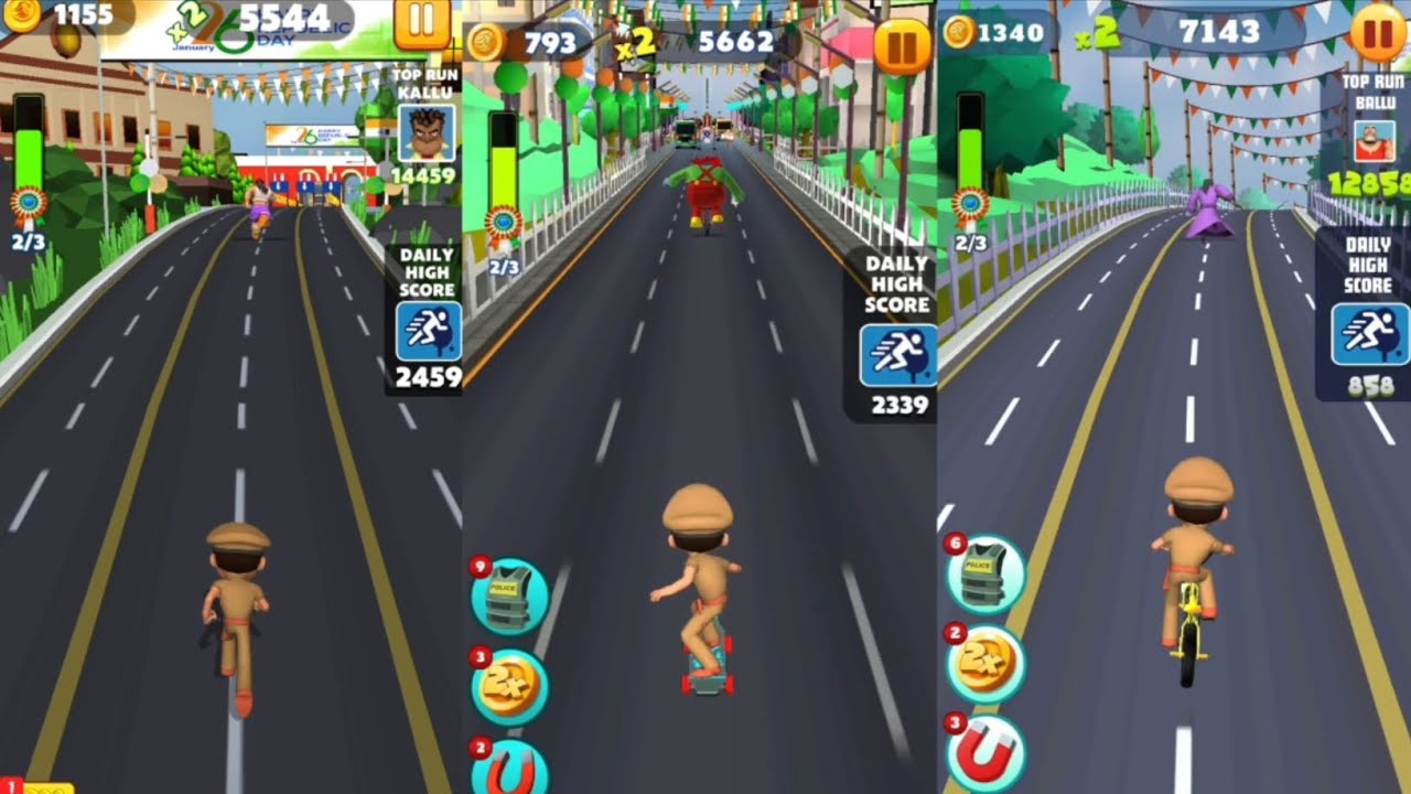 Little Singham 🆚 Little Singham Super Skater 🆚 Little Singham Cycle Race New Update Gameplay🎮#gaming