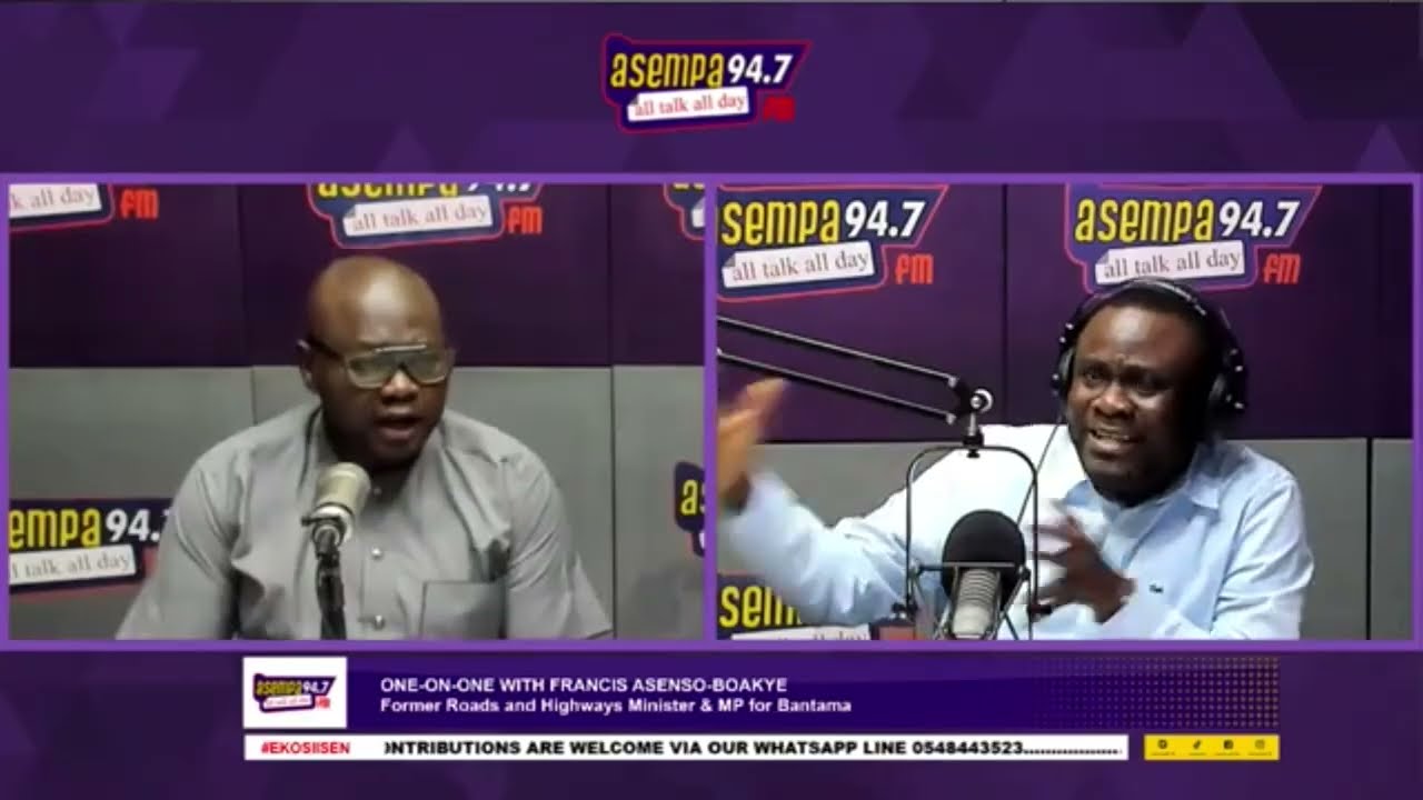 Asenso-Boakye blasts govt for scaling down Suame Interchange, neglecting Kumasi | Ekosiisen