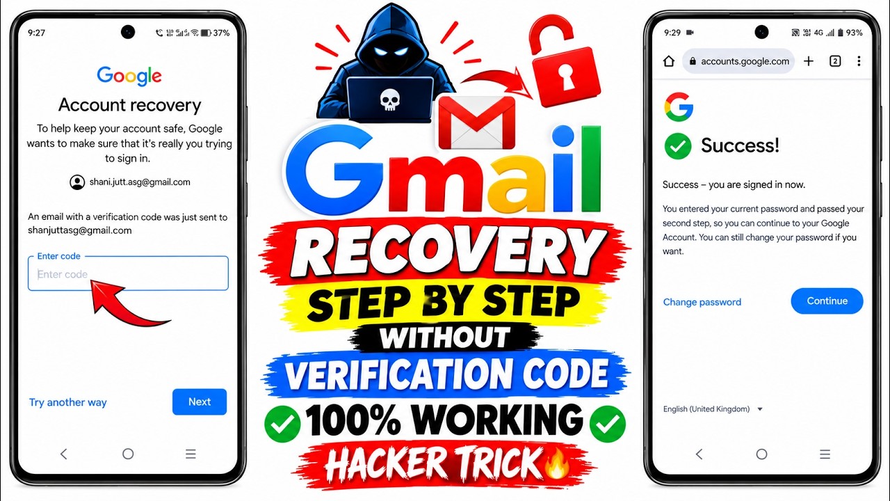 Same Gmail OTP problem || Gmail verification code problem || Google Account recovery