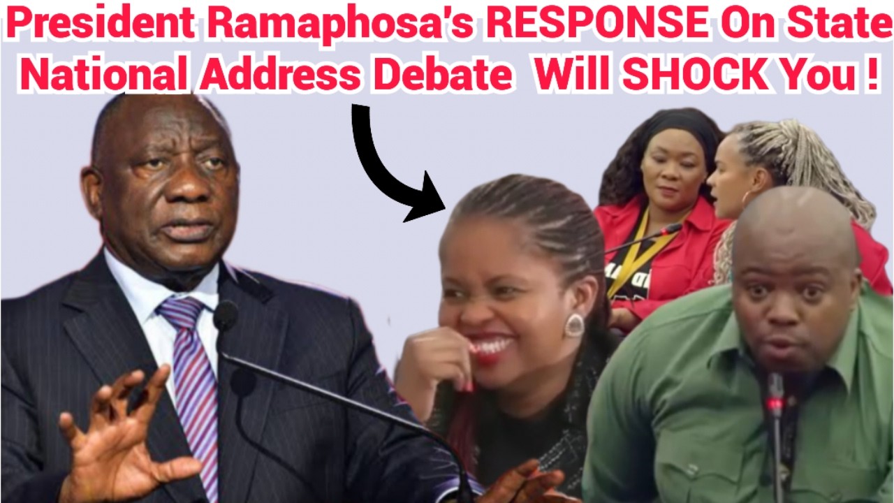 A Wonderful RESPONSE Of President Cyril Ramaphosa To DEBATE On 2026 State National Address.