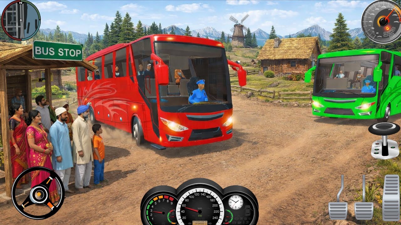New Extreme Offroad Bus simulator 2026 | Indian Offroad Bus Driving 3D | Android Gameplay