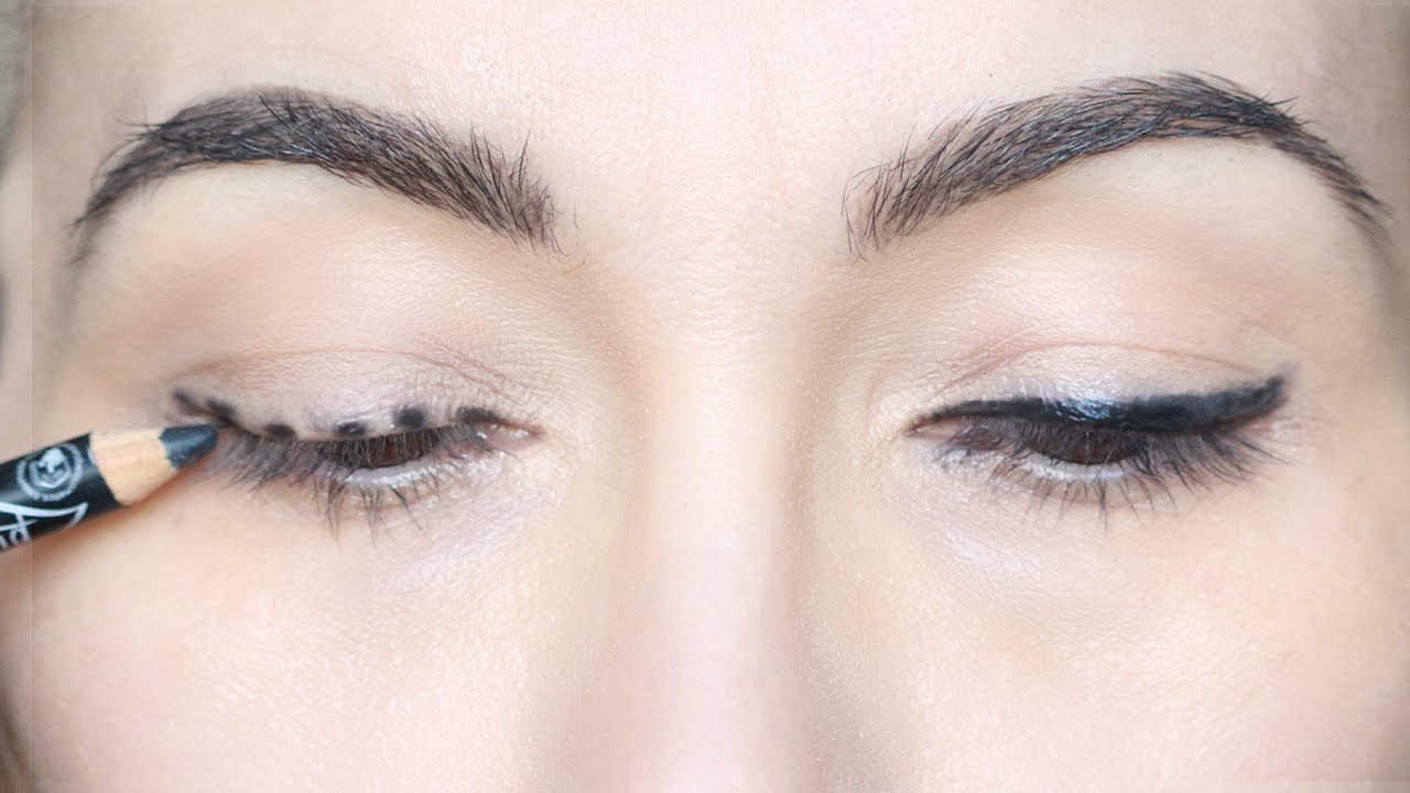 Trucco principianti: come imparare ad applicare la matita occhi. Provate questo metodo.