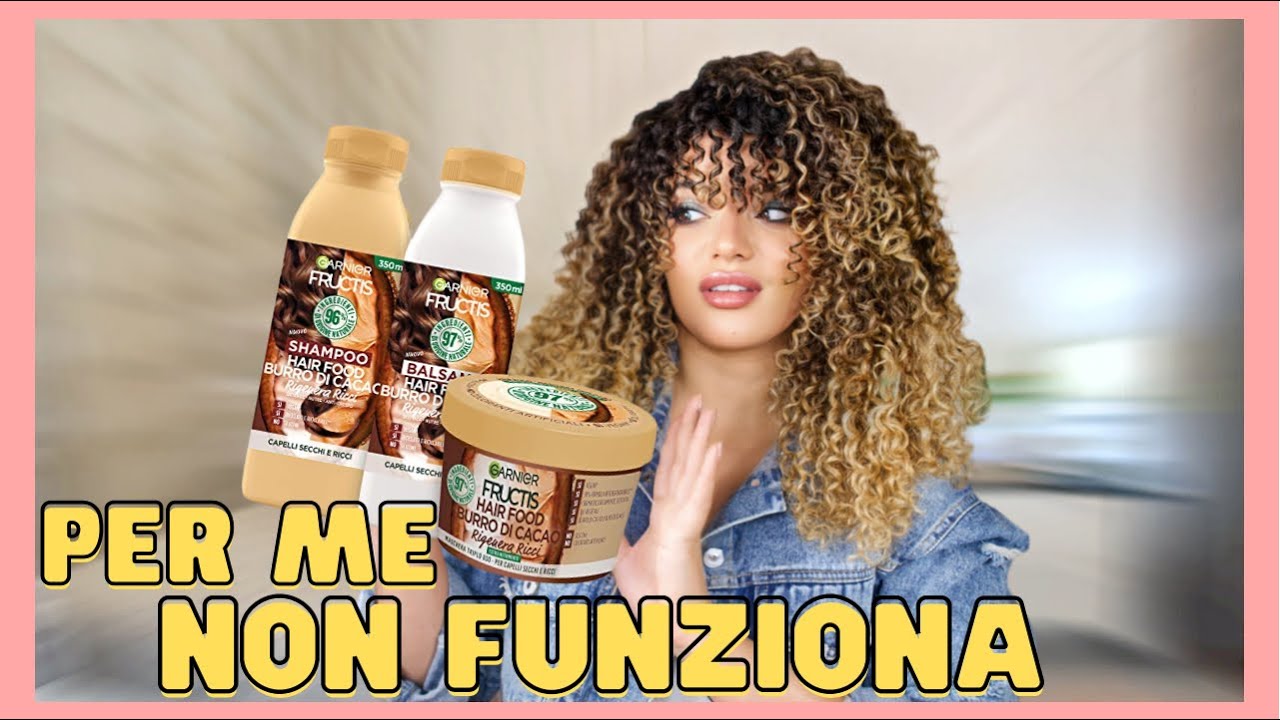 HAIR FOOD AL BURRO DI CACAO PER CAPELLI RICCI - LA MIA ESPERIENZA