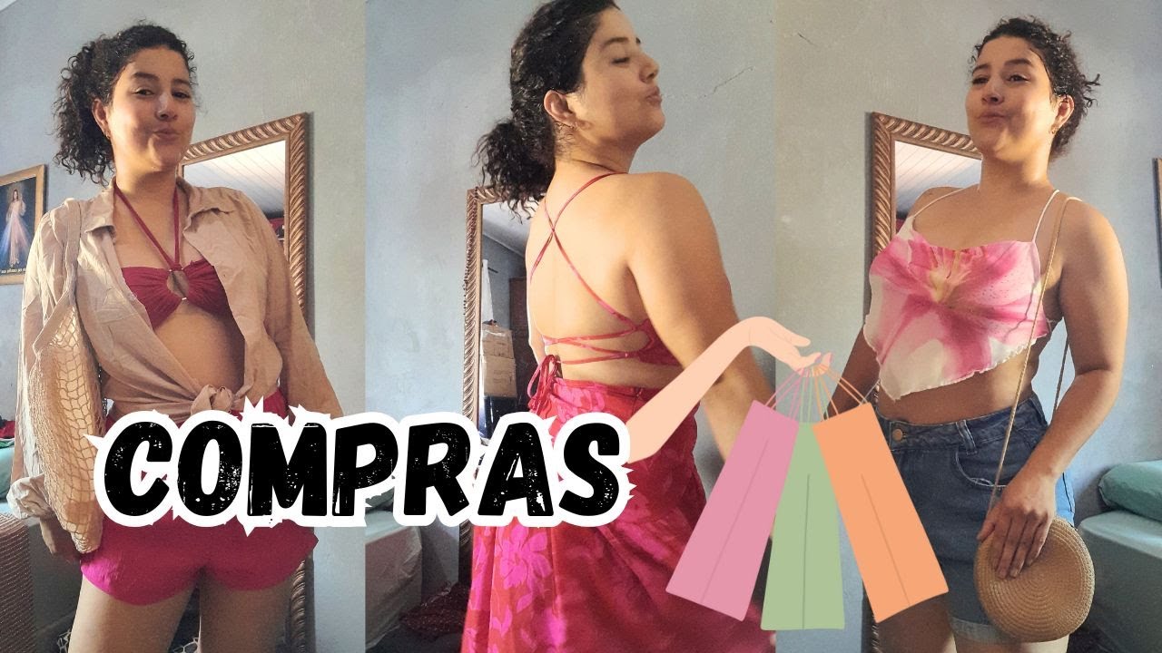 COMPRAS NA SHEIN E SHOPEE - LOOKS PARA PRAIA #shein  #shopee