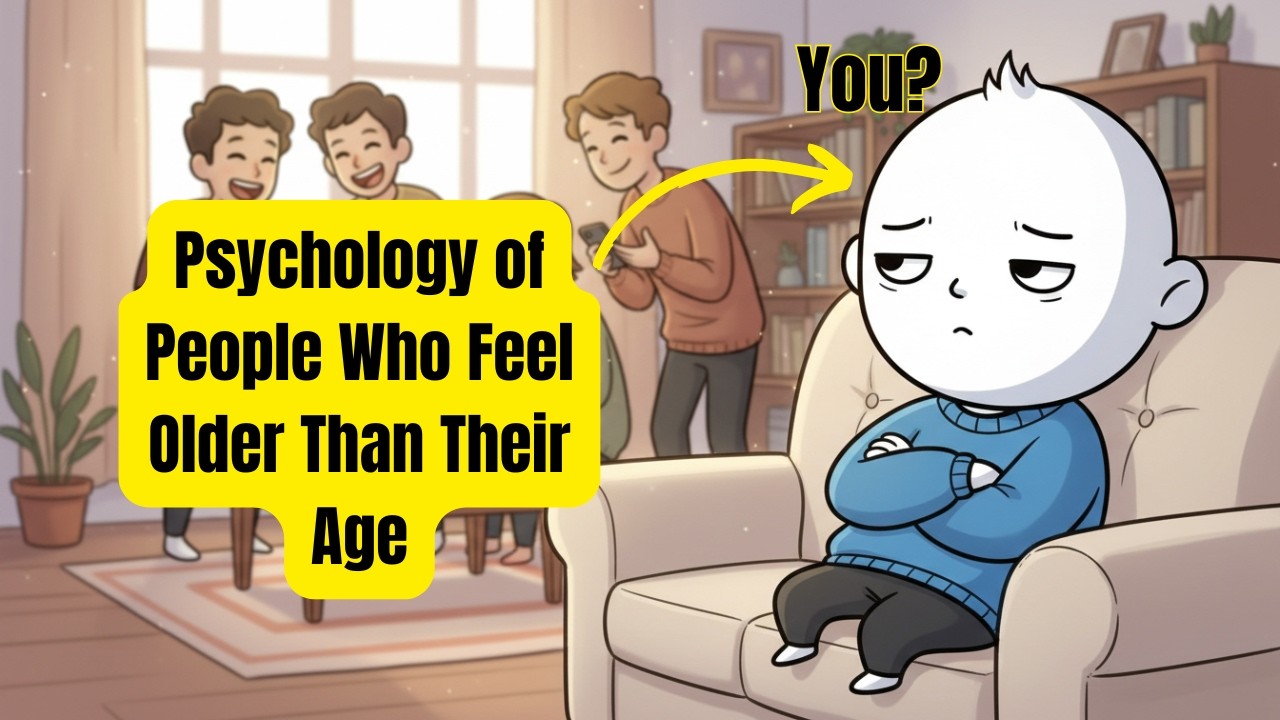 Psychology of People Who Feel Older Than Their Age