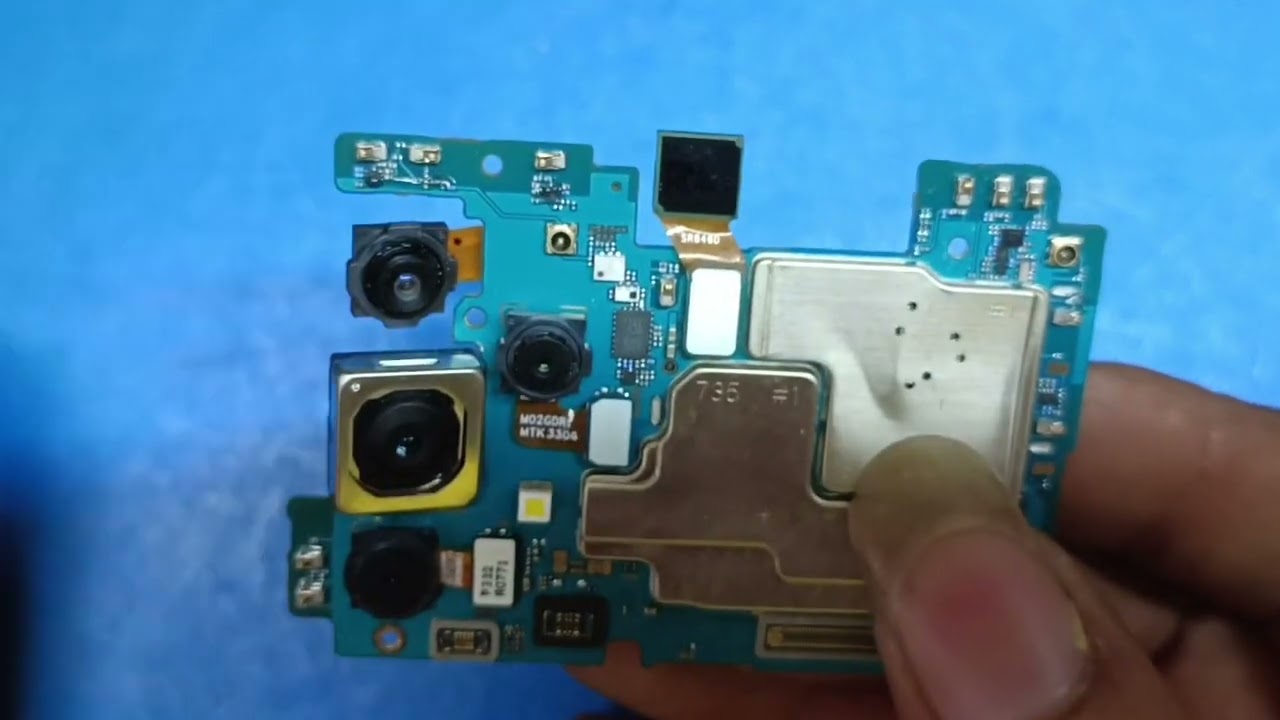 Samsung A23 5G ear speaker solution open print