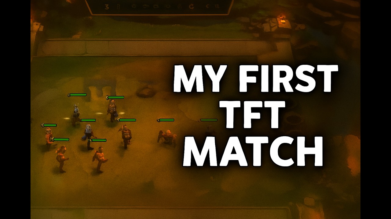 My First TFT Match – League of Legends Auto Battler Experience!