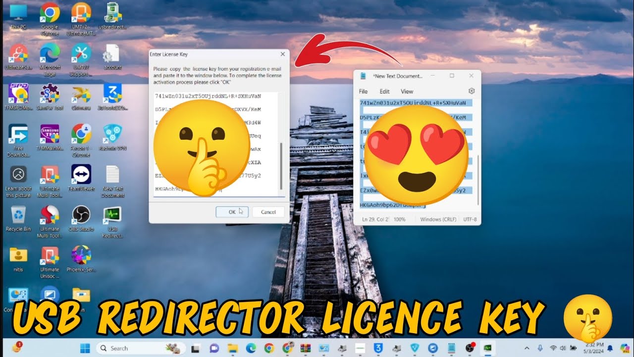 USB Redirector technician edition 1.9.7 life lifetime license 2024. Usb Over network Key 🤫
