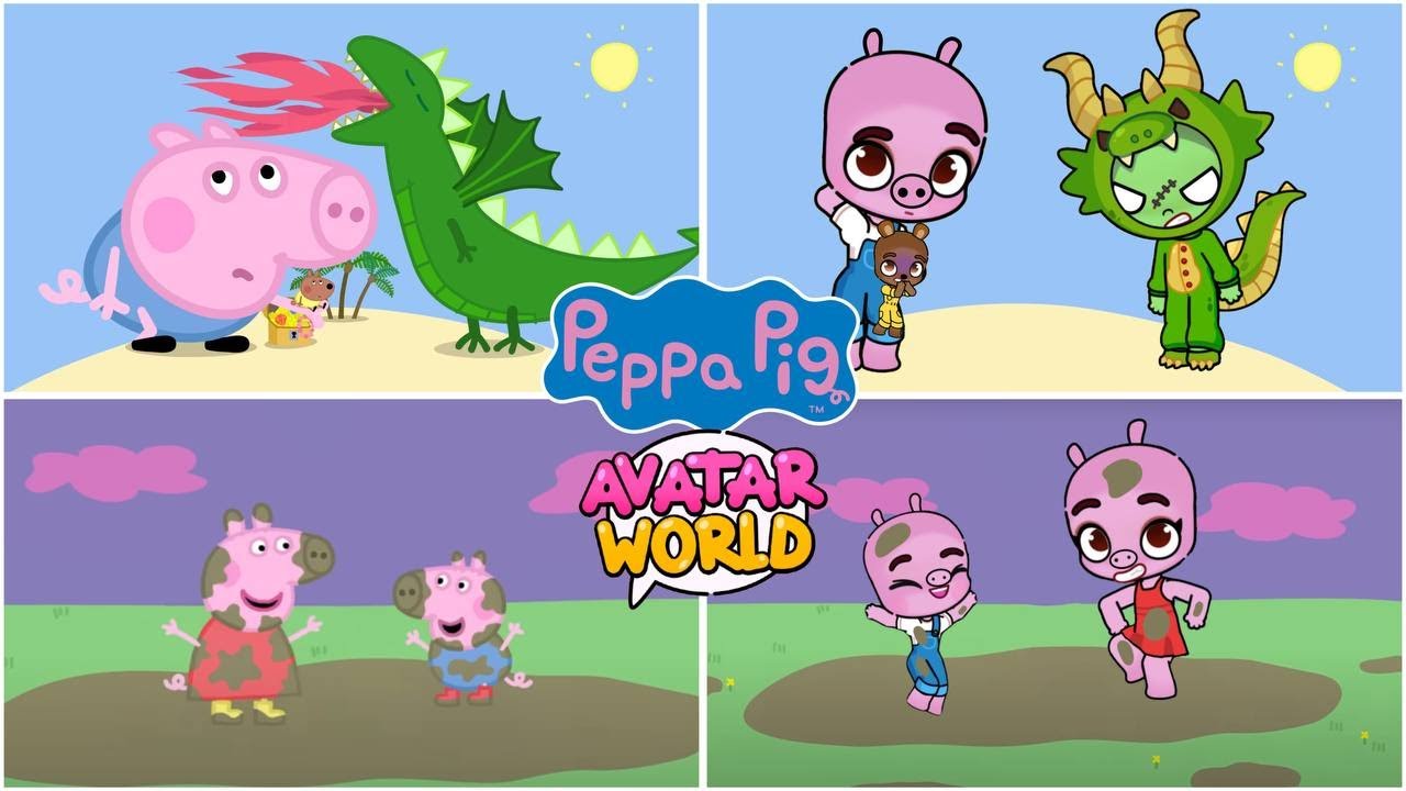 🐷 PEPPA PIG IN AVATAR WORLD ✨ BEDTIME STORY