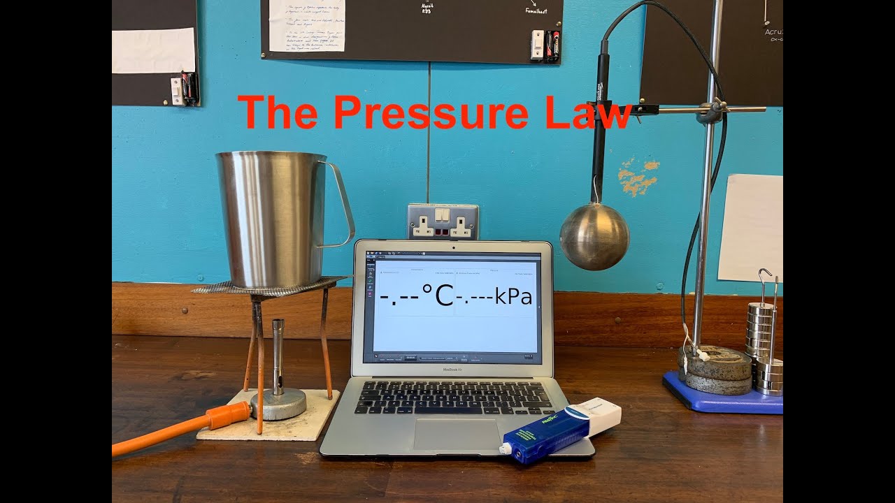 The Pressure Law: Heating a gas at constant volume
