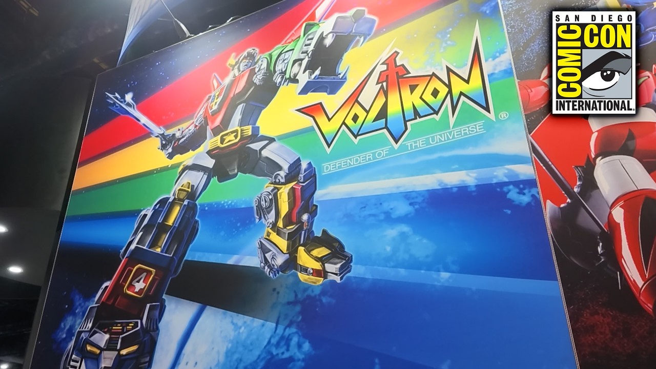 Обзор стенда Toynami: 40 лет Voltron на SDCC 2026 &mdash; Mega Jay Retro
