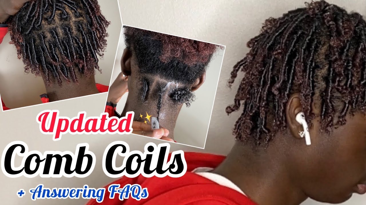 UPDATED Comb/Finger Coils Tutorial | Protective Styles for Teen Boys & Young Men | Jas McQueen