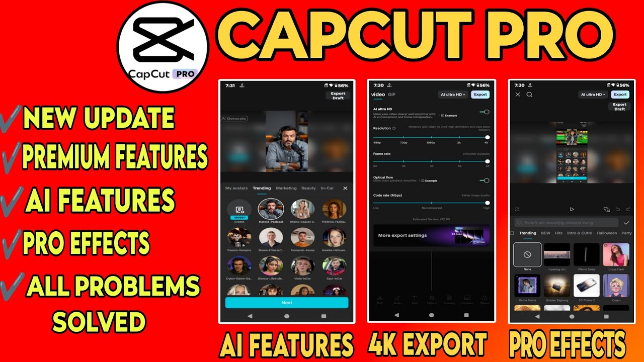 CapCut Pro 15.5.0 - Capcut Pro Update 2025 ✅ Fix No Internet Problem 100% Working