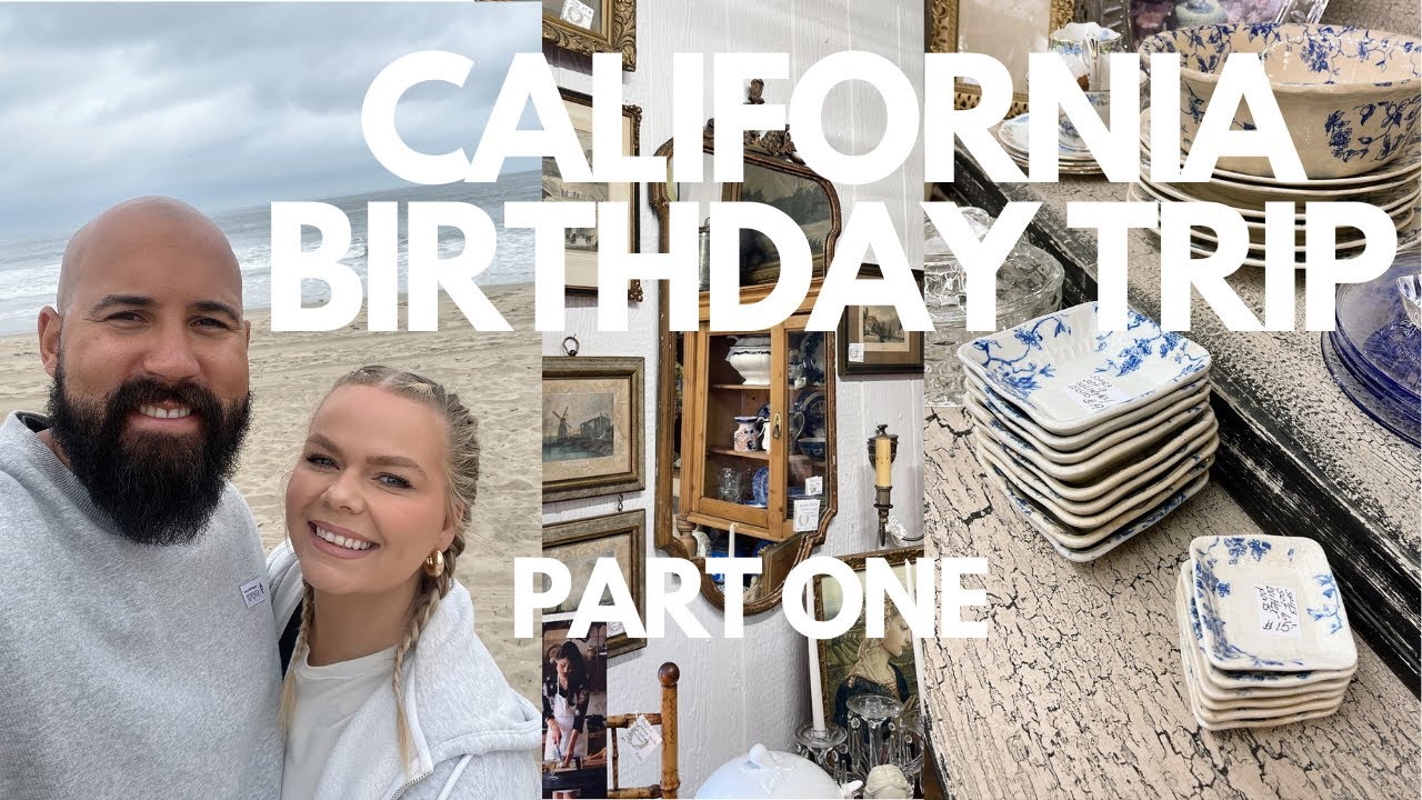Antique Shopping In California | San Juan Capistrano | Birthday Vlog
