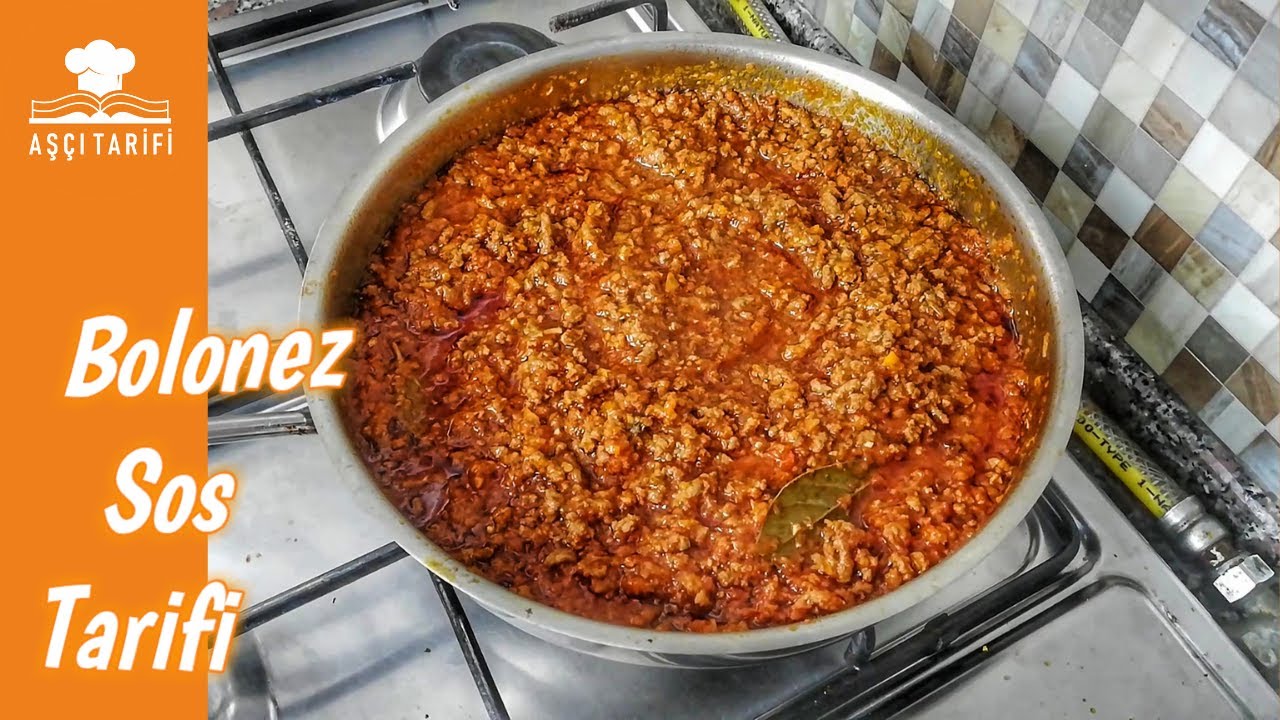 Gerçek İtalyan Usulü Bolonez Sos | Orjinal Restorant Reçetesi Tarifi En Lezzetli Makarna Sosu