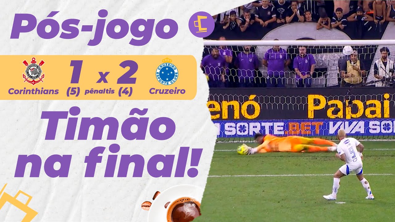 P&oacute;s-Jogo: Hugo bate C&aacute;ssio, Corinthians vence Cruzeiro nos p&ecirc;naltis e t&aacute; na final da Copa do Brasil