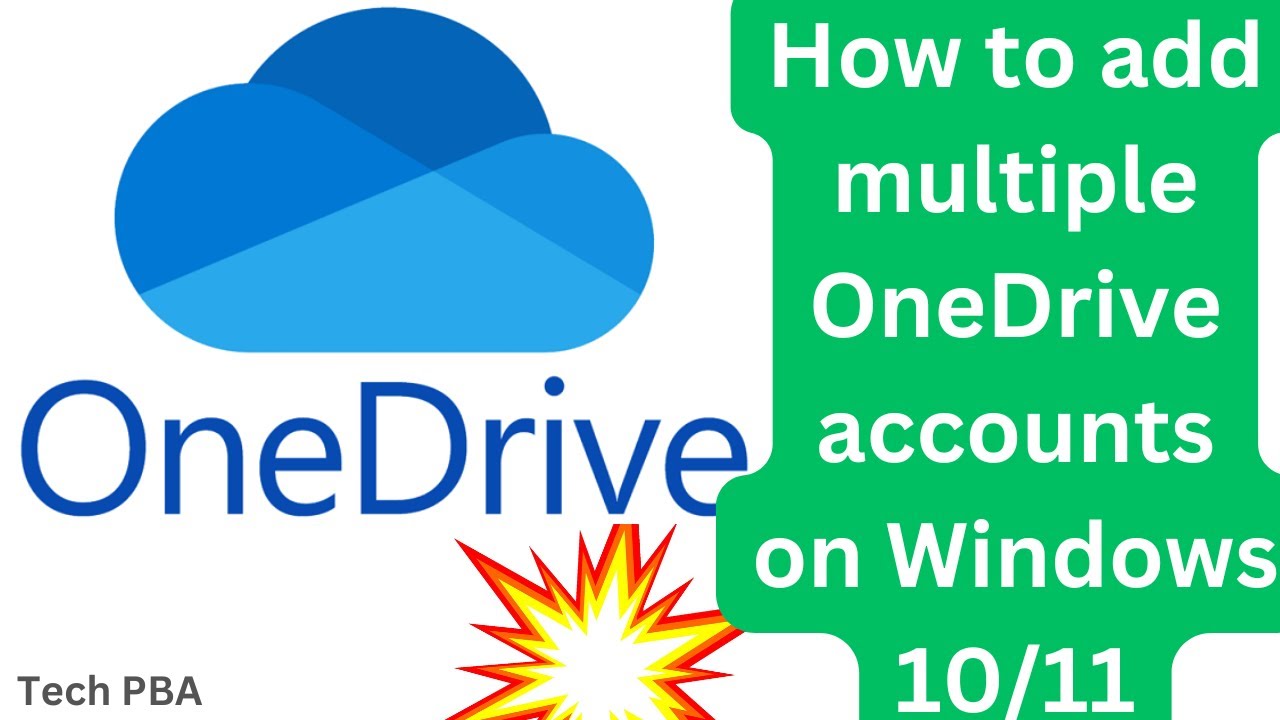Как добавить несколько учетных записей OneDrive в Windows | Добавьте рабочие, учебные и личные уч...
