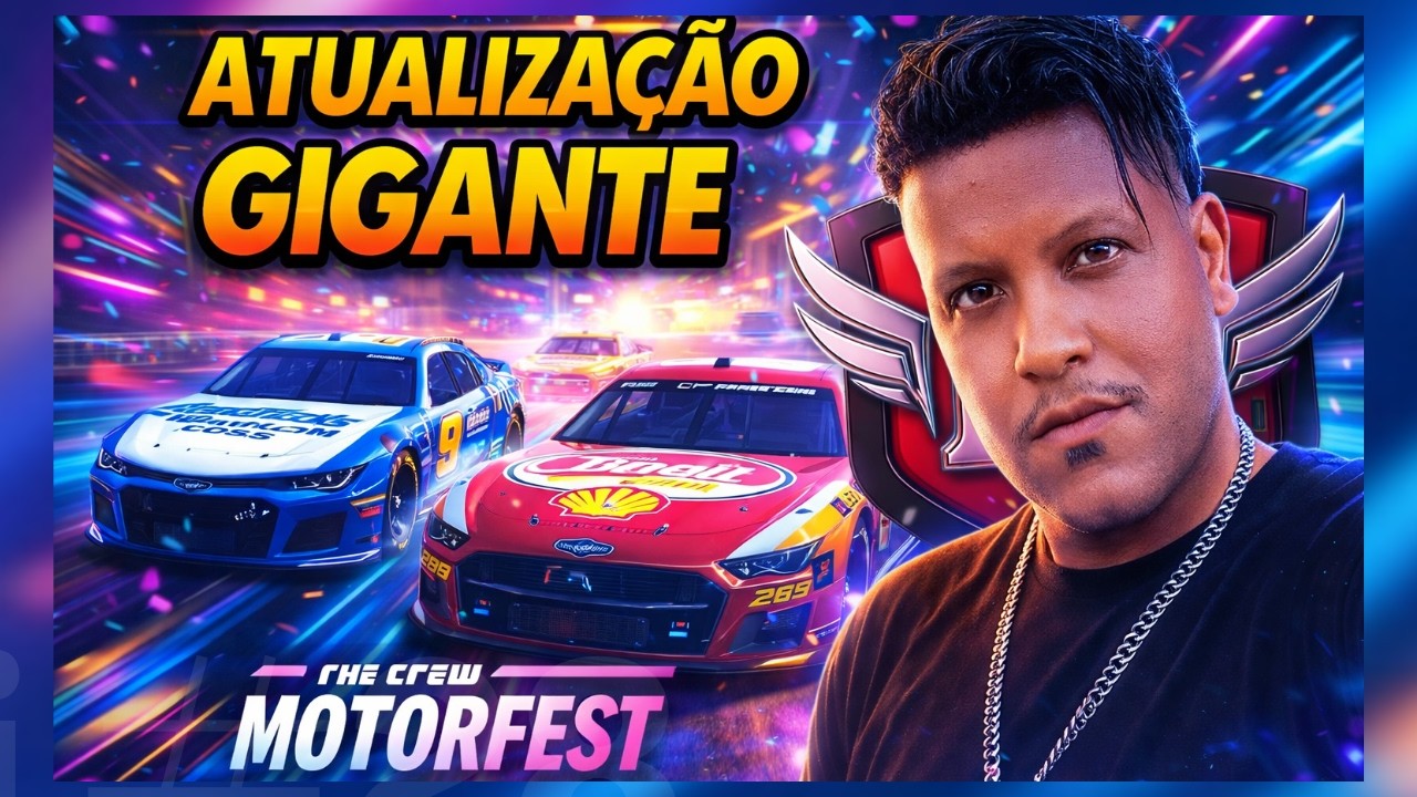 ATUALIZAÇÃO GIGANTE THE CREW MOTORFEST (PS5) #live
