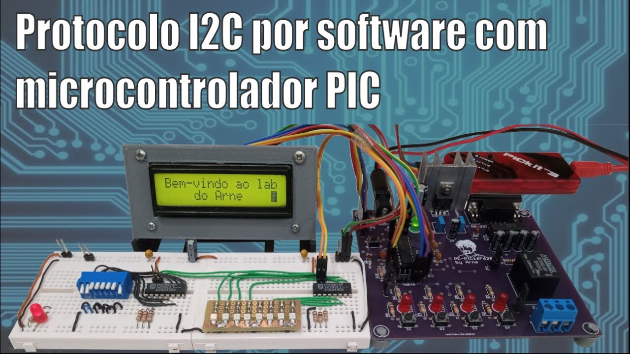 Protocolo I2C por software com microcontrolador PIC